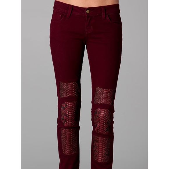 Python Rebecca Minkoff AUTHENTIC Jessica Jeans - Picture 2 of 8